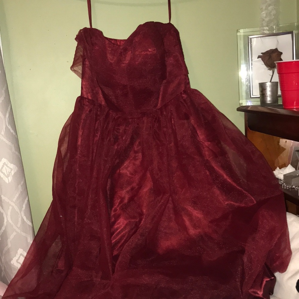 Red dress